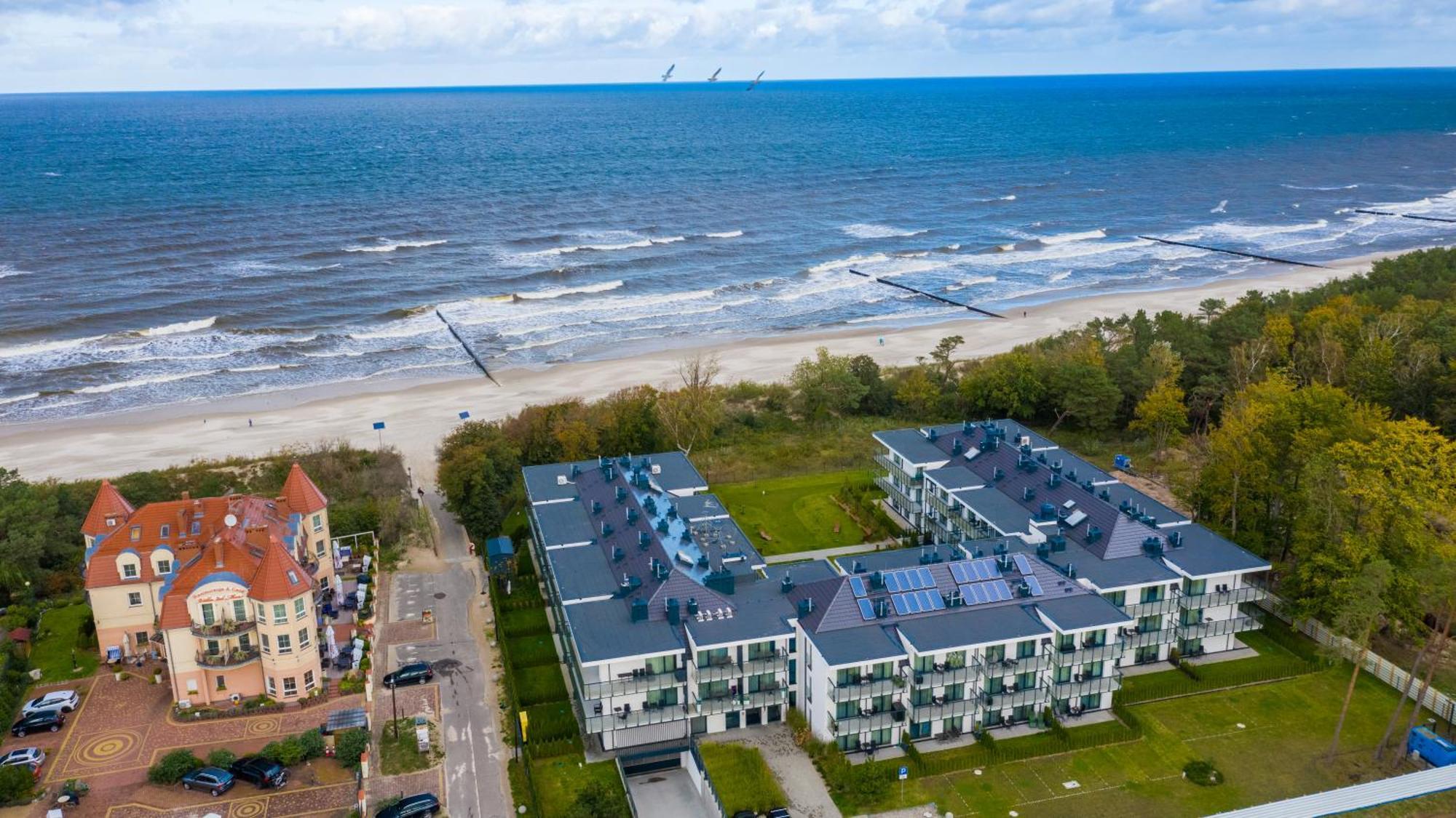 Rezydencja Niechorze 208 Z 2 Sypialniami I 2 Lazienkami Przy Plazy - 5D Apartamenty Bagian luar foto